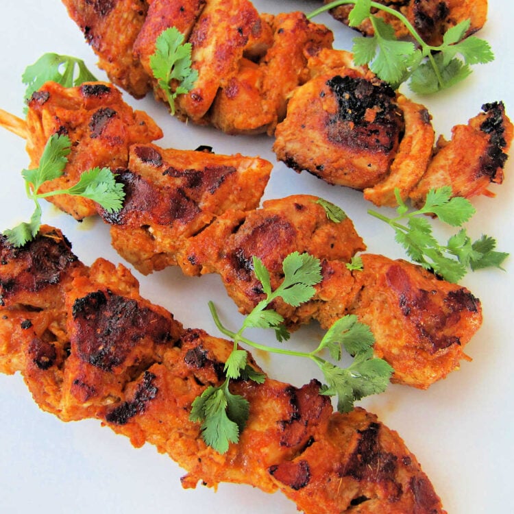Tandoori Chicken Kebabs The Foodie Physician