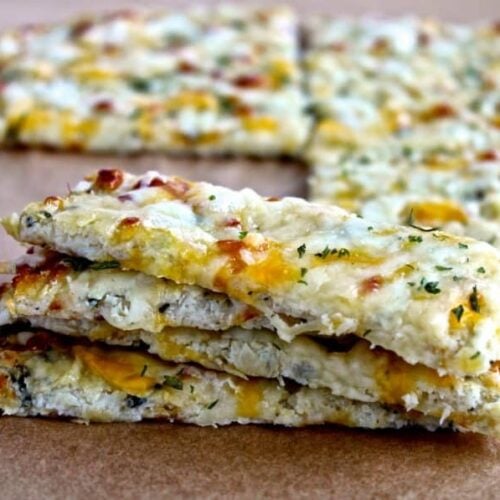 Cheesy Cauliflower Bread (Low Carb, Keto) The Foodie Physician