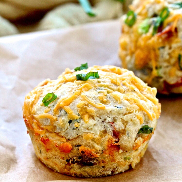 Savory Oatmeal Breakfast Muffins (Gluten Free) Foodie Physician