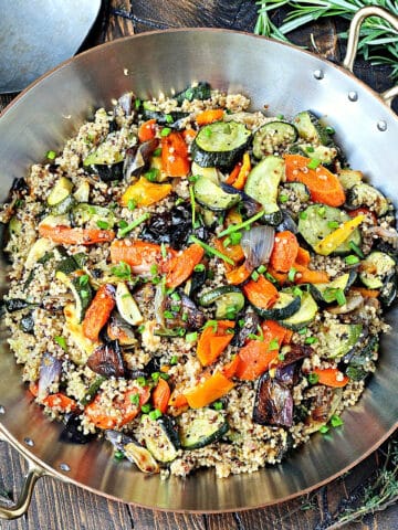 Quinoa with Roasted Vegetables