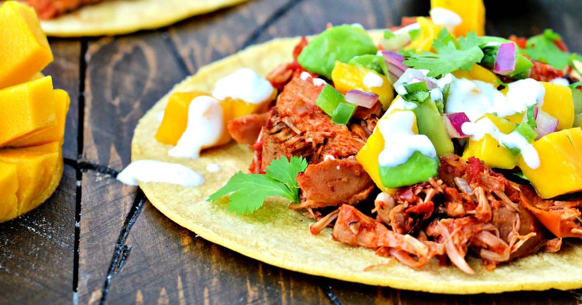 Slow Cooker Jackfruit Tacos The Foodie Physician