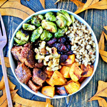 Beyond Meat Holiday Farro Bowls