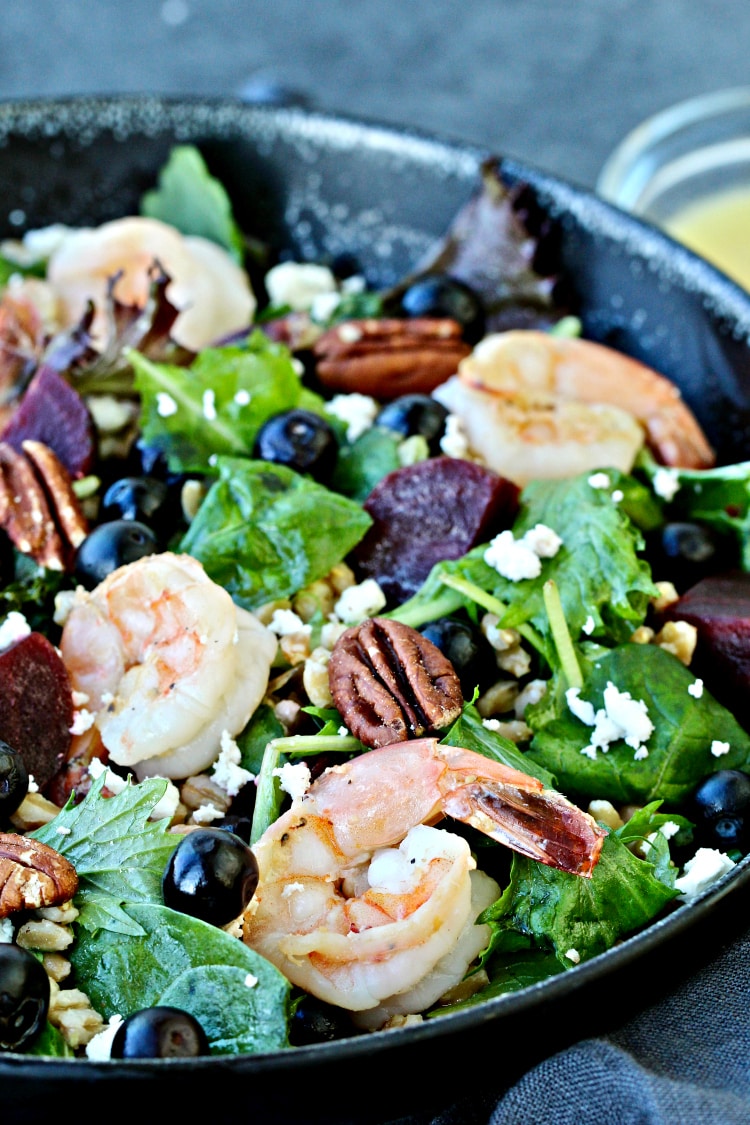 Blueberry Farro Salad