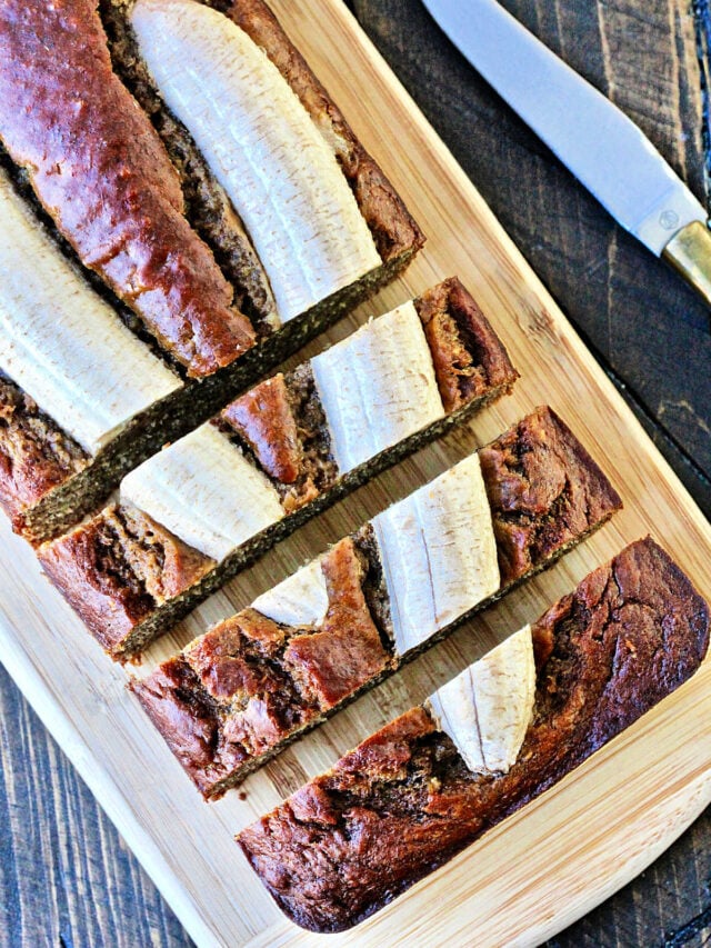 Banana Flaxseed Bread The Foodie Physician