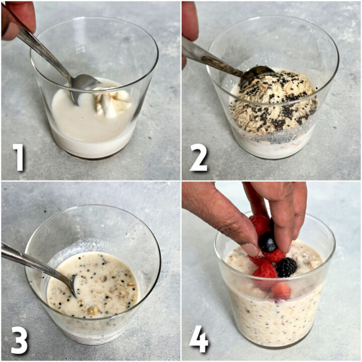 Step Overnight Ultimate High Protein Overnight Oats + 10 Flavor Ideas