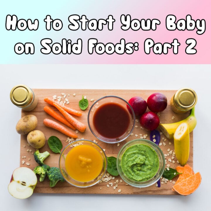 How To Start Your Baby on Solid Foods: Part 2 - The Foodie Physician