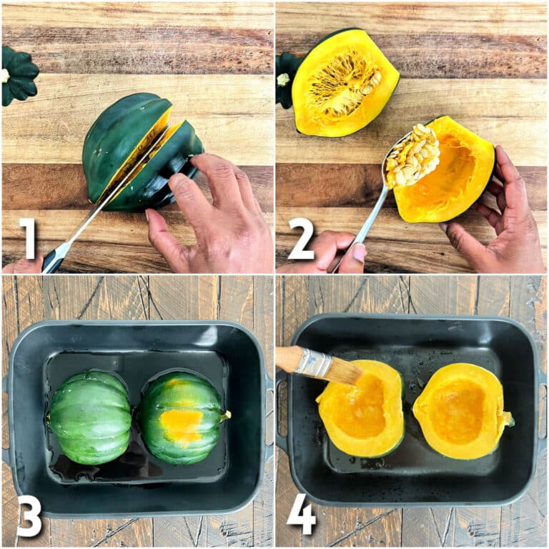 The Best Way To Cook Acorn Squash In The Microwave - The Foodie Physician