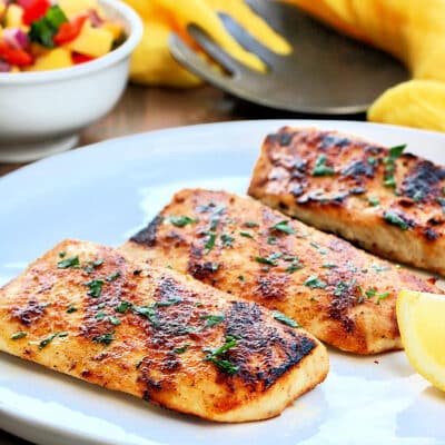 The Best Grilled Mahi Mahi - The Foodie Physician