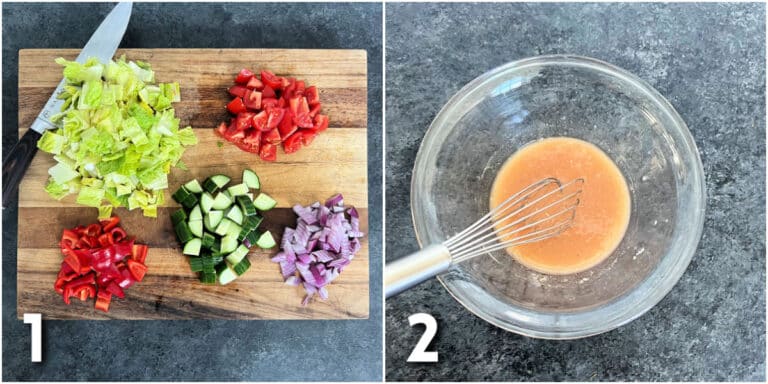 Healthy Mediterranean Chopped Salad - Foodie Physician